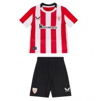 Maglia Calcio Athletic Bilbao Prima Divisa Bambino 2024-25 Manica Corta (+ pantaloncini)